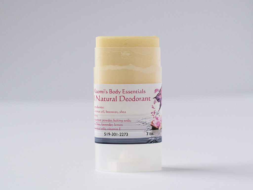 All Natural Deodorant. Aluminum Free