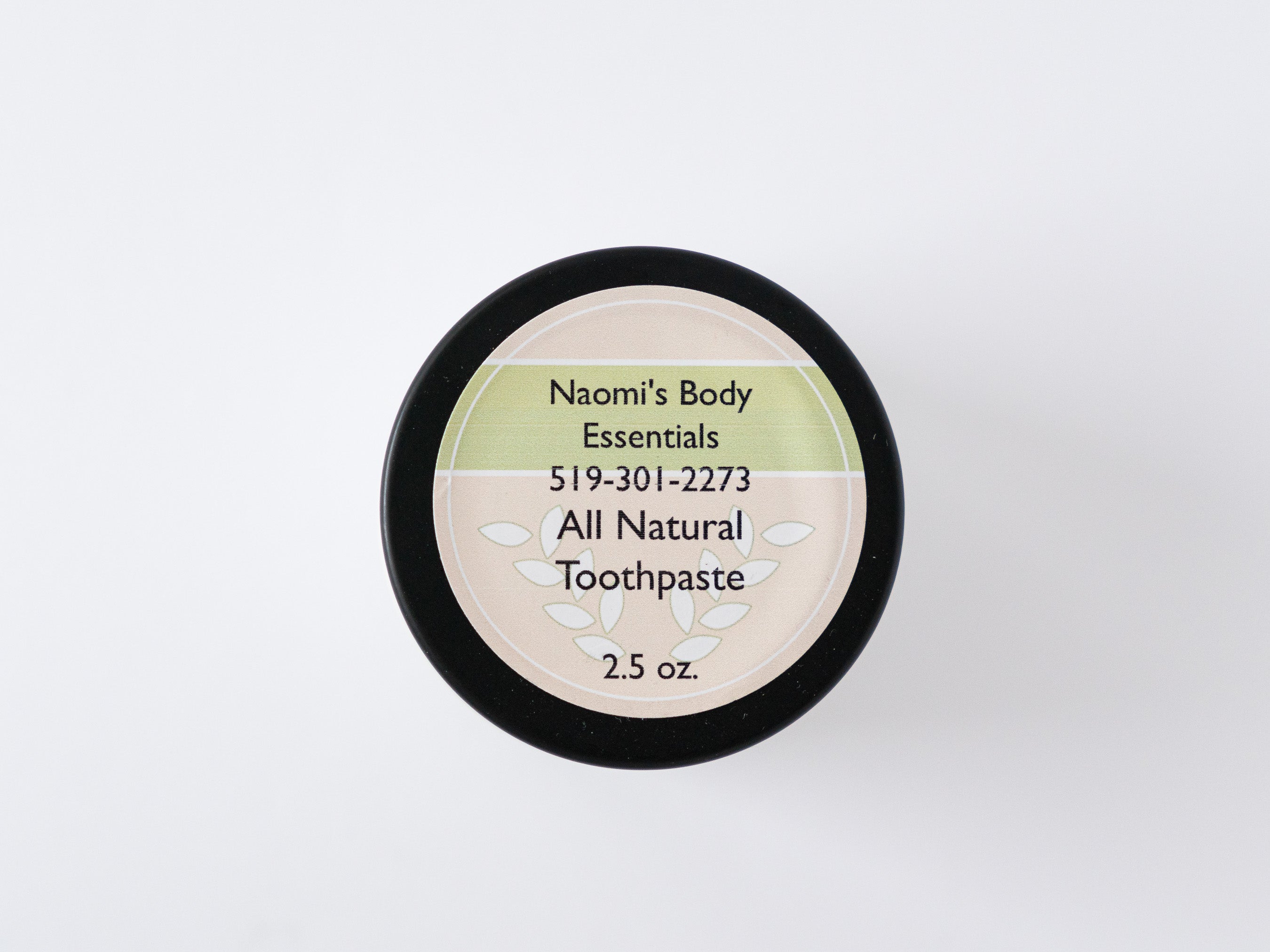 All Natural Toothpaste