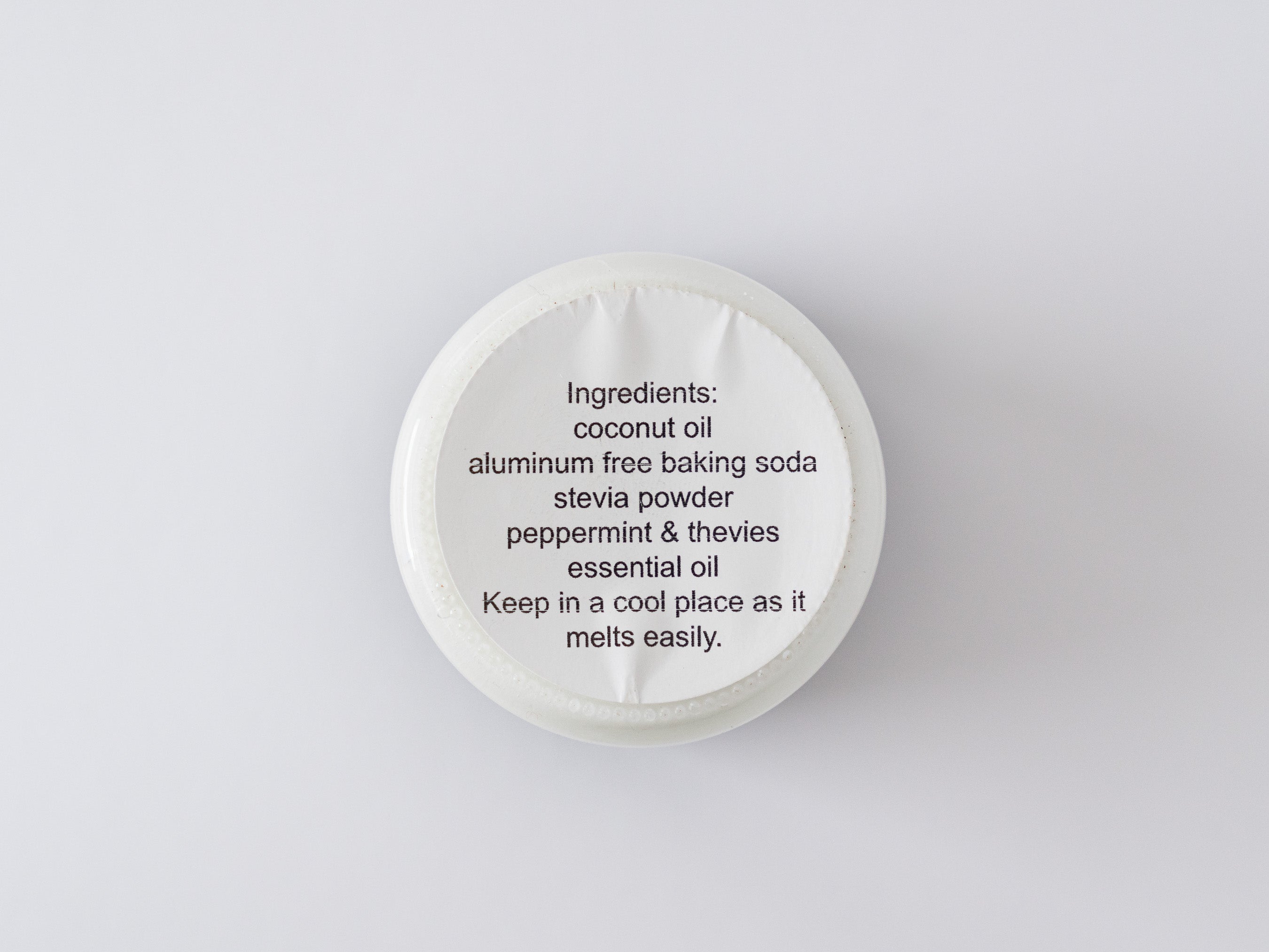 All Natural Toothpaste