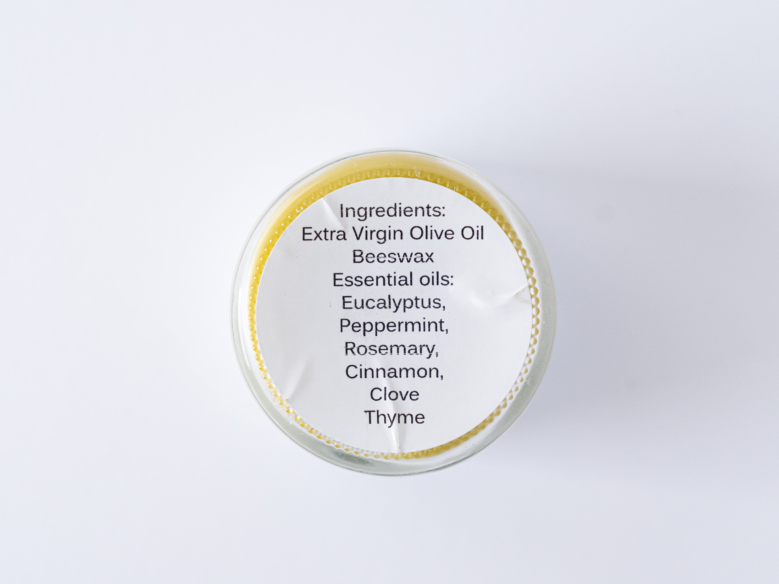 All Natural Vapor Rub