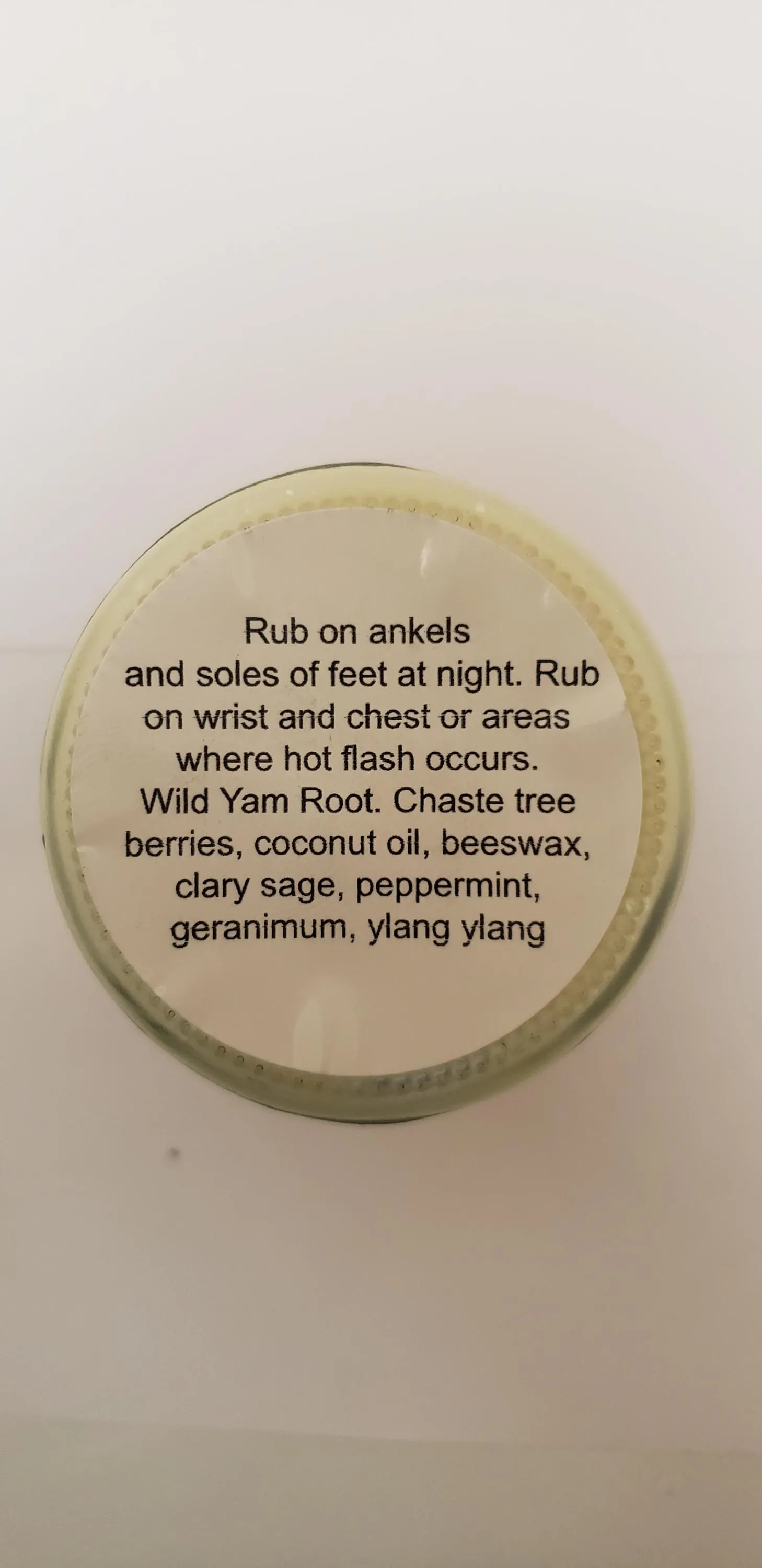 Wild Yam Cream with Chaste Tree Berries for Menopausal Support