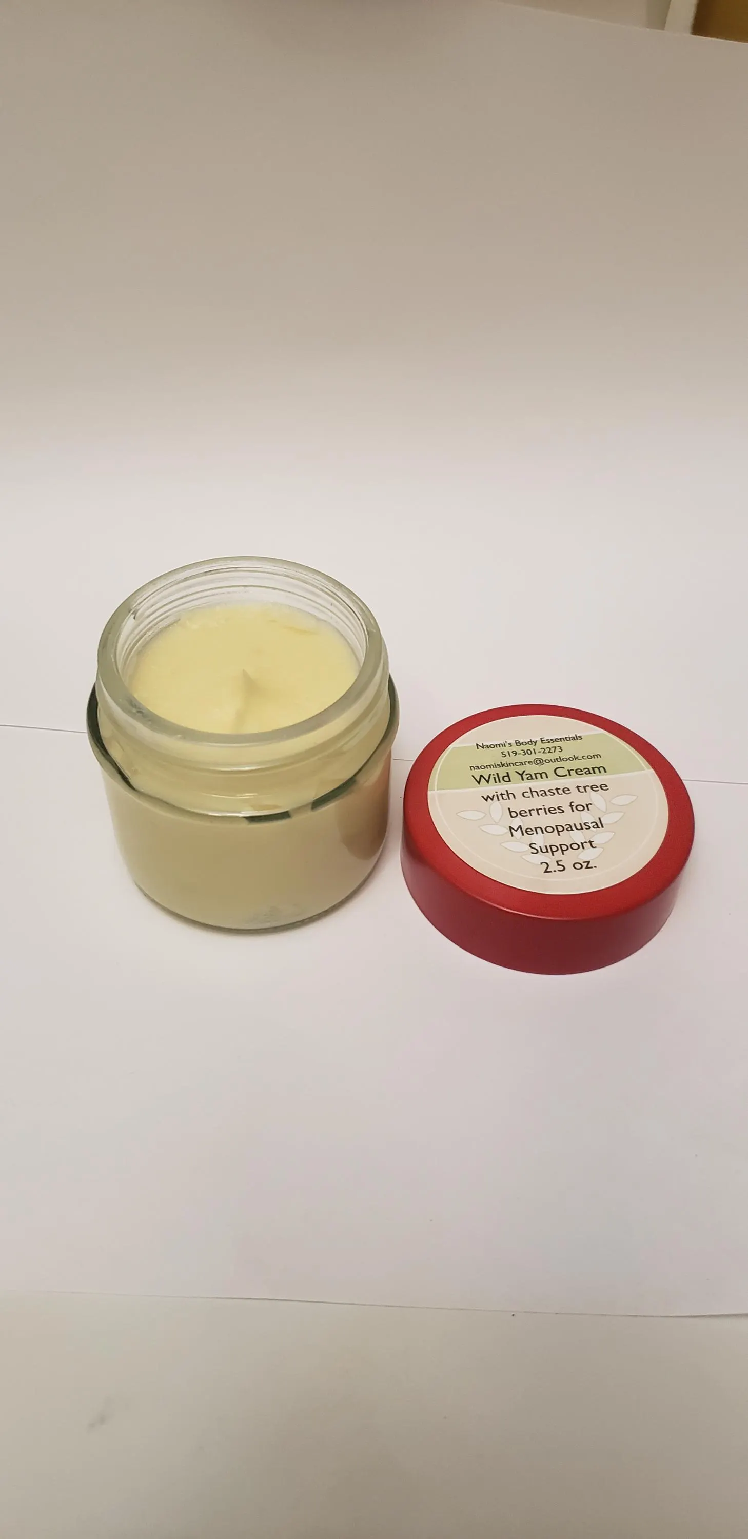 Wild Yam Cream with Chaste Tree Berries for Menopausal Support